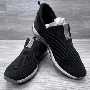 Ryka Echo Knit Slip On Sneakers Women's 9 M Black Athletic Comfort Shoes